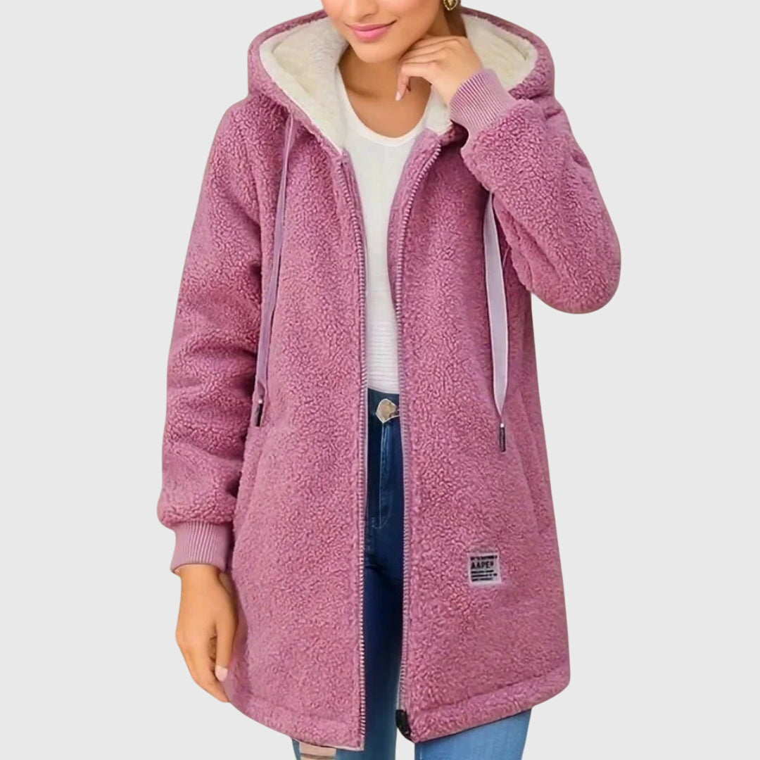 Rita - Casaco de lã feminino – estilo e calor para os dias frios