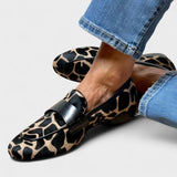 Filipa - Mocassins com estampado animal