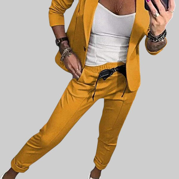 Camila - Conjunto casual com blazer macio e joggers