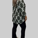 Carolina - Blusa com estampado gráfico