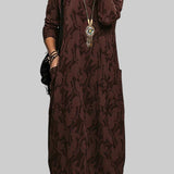 Lídia - Vestido de inverno elegante