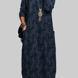 Lídia - Vestido de inverno elegante