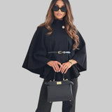 Júlia - Casaco elegante com mangas borboleta e cinto