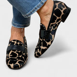 Filipa - Mocassins com estampado animal