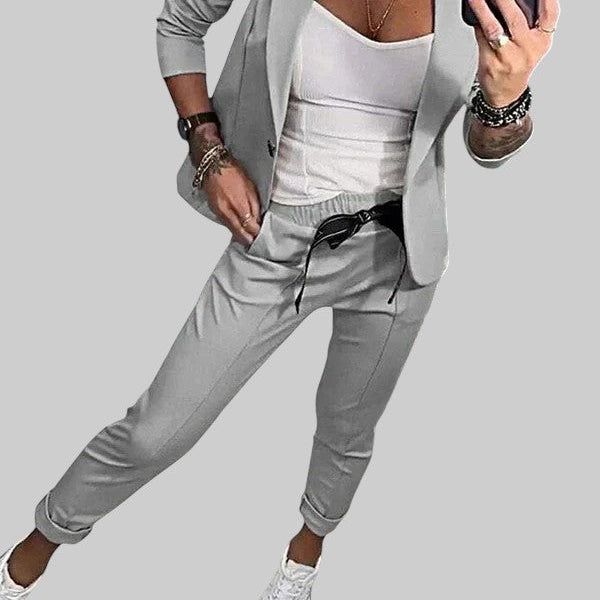 Camila - Conjunto casual com blazer macio e joggers
