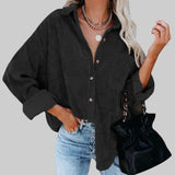 Joana - Blusa oversized de outono