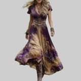 Benedita - Vestido de renda floral, feito à medida e fluído