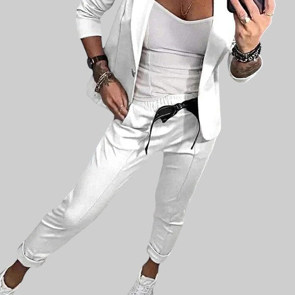 Camila - Conjunto casual com blazer macio e joggers