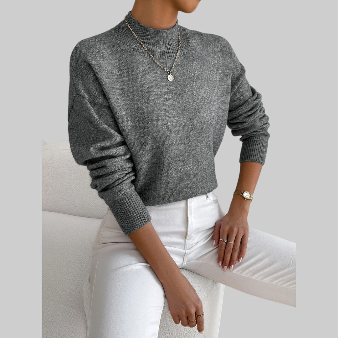 Ariana - Camisola de gola alta elegante e confortável