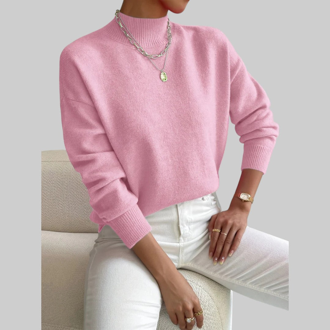 Ariana - Camisola de gola alta elegante e confortável