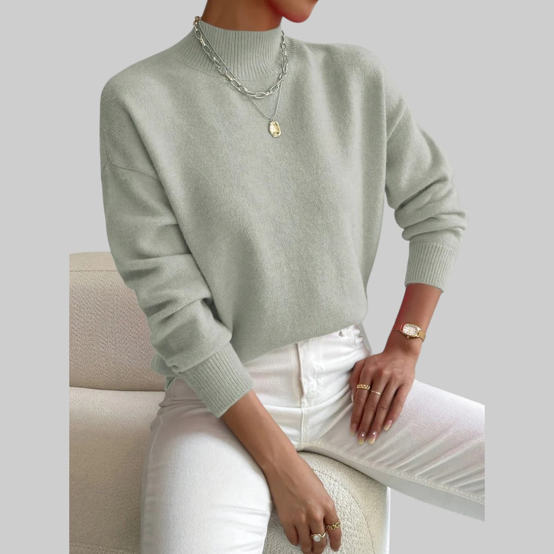 Ariana - Camisola de gola alta elegante e confortável